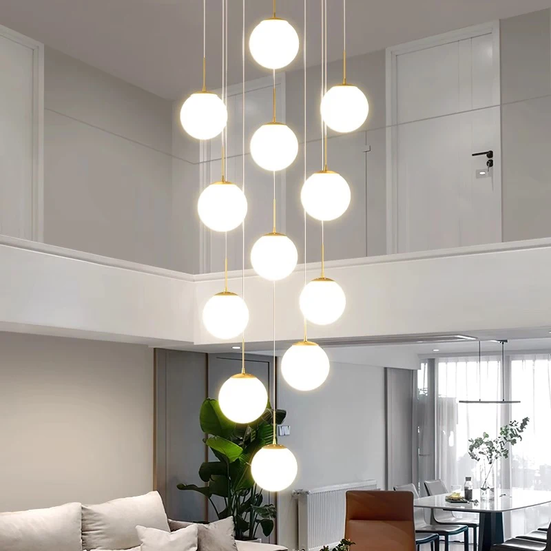 Nordic Home Decor Dining Room Pendant Lamp Lights Indoor Lighting Stair Lamp Hanging Light Chandelier Lamps for Living Room
Nordic Home Decor Dining Room Pendant Lamp Lights Indoor Lighting Stair Lamp Hanging Light Chandelier Lamps for Living Room