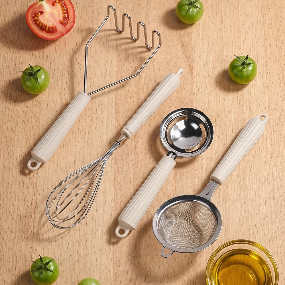 Stainless Steel Potato Masher Manual Fruit Vegetable Pressure Mud Machine Filter Creen Kitchen Food Crusher Complementary Gadget
Stainless Steel Potato Masher Manual Fruit Vegetable Pressure Mud Machine Filter Creen Kitchen Food Crusher Complementary Gadget