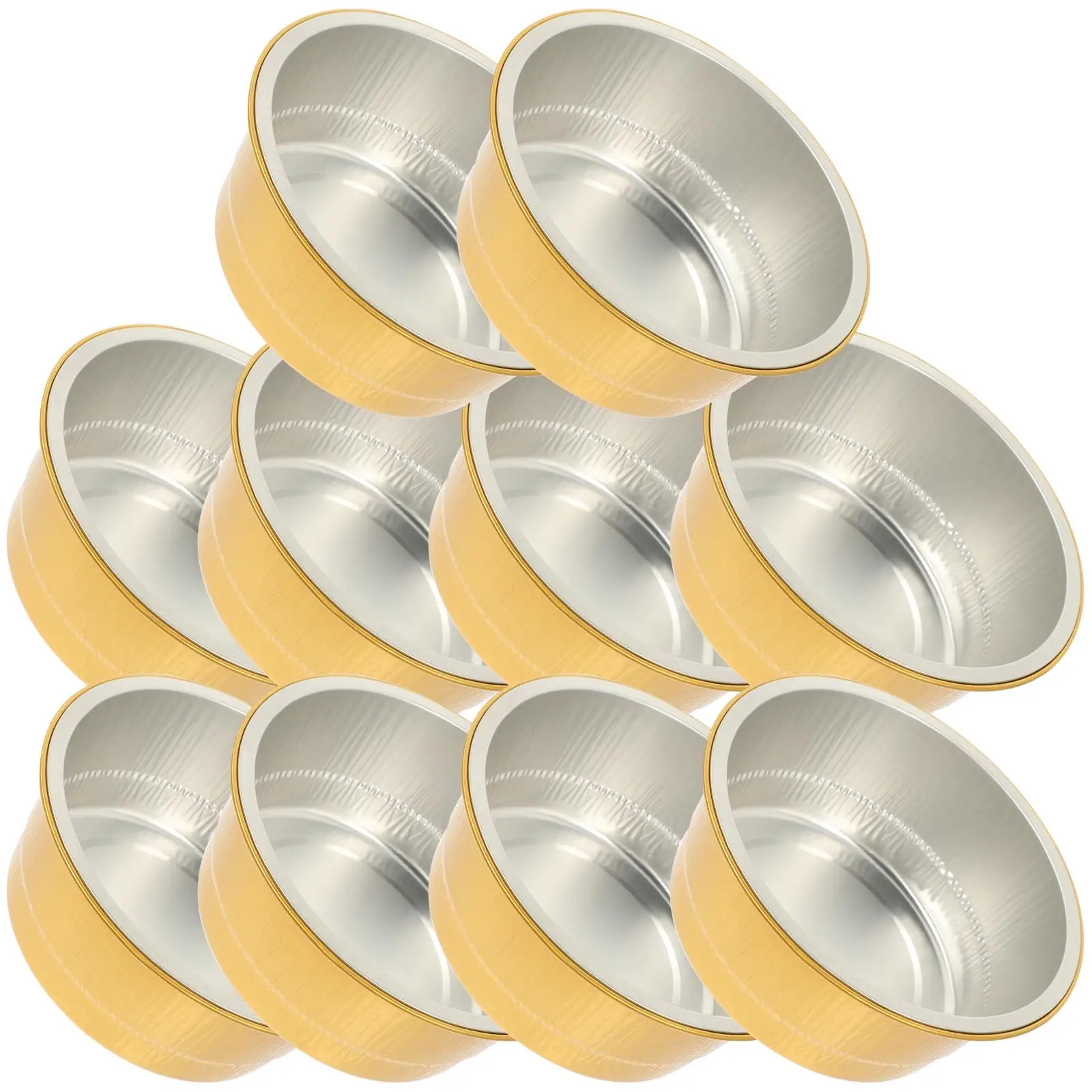 10pcs Thickened Aluminum Foil Cake Bowls Food Containers Baking Camping Multi function Barbecue Pudding Cups High
10pcs Thickened Aluminum Foil Cake Bowls Food Containers Baking Camping Multi function Barbecue Pudding Cups High
