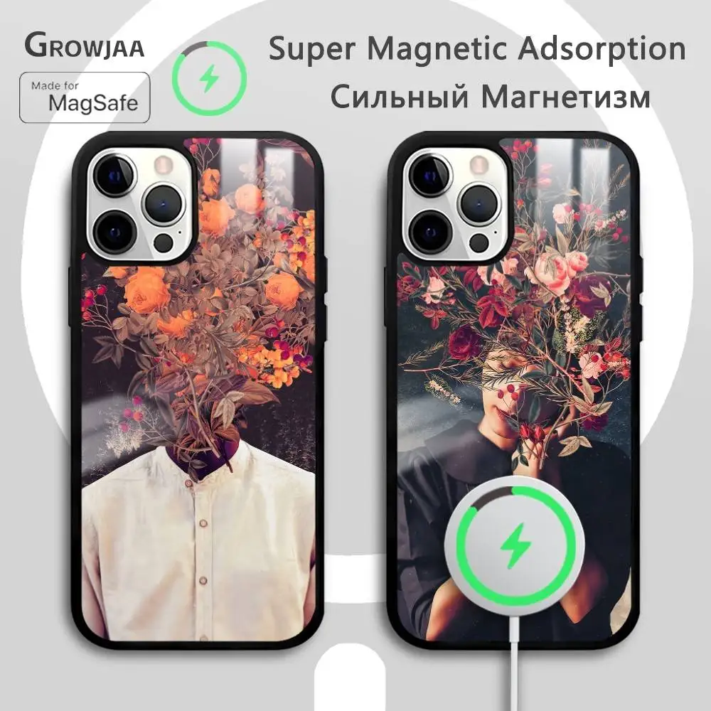 Creativity Flower F-Frank MothS Phone Case For IPhone 16 15 14 13 12 11 Pro Max Plus Mini Magsafe Mirror Wireless Magnetic Funda
Creativity Flower F-Frank MothS Phone Case For IPhone 16 15 14 13 12 11 Pro Max Plus Mini Magsafe Mirror Wireless Magnetic Funda