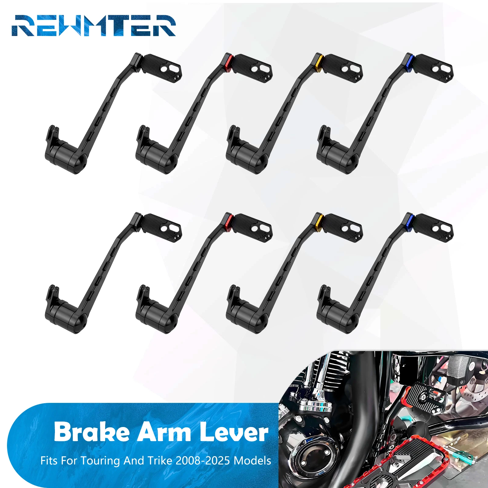 Motorcycle Brake Arm Lever Pedal Kit For Harley Touring Electra Street Glide Road King FLHR Ultra Limited Trike 08-13 2014-2025
Motorcycle Brake Arm Lever Pedal Kit For Harley Touring Electra Street Glide Road King FLHR Ultra Limited Trike 08-13 2014-2025