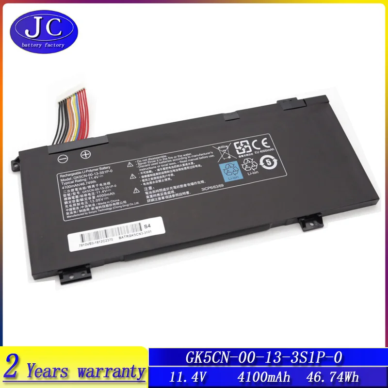 JCLJF GK5CN-00-13-3S1P-0 Аккумулятор для MECHREVO X8Ti Z2 MACHENIKE T90 Plus T90-T3p GK5CN GK5CN4Z GK7CN6Z
JCLJF GK5CN-00-13-3S1P-0 Аккумулятор для MECHREVO X8Ti Z2 MACHENIKE T90 Plus T90-T3p GK5CN GK5CN4Z GK7CN6Z
