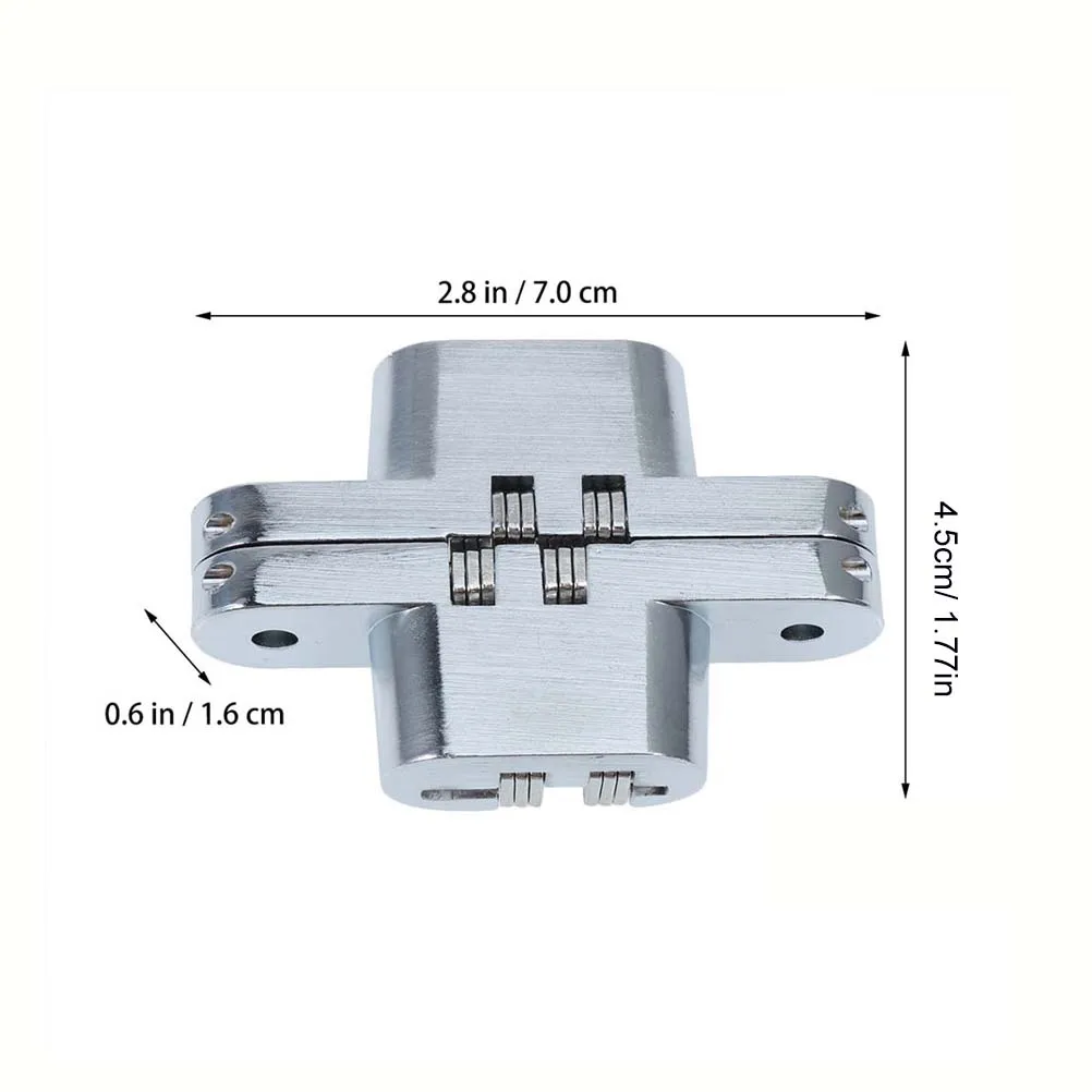 2pcs Concealed Hinges Heavy Duty Stainless Steel Door Hinge Foldable Buffet Table Wood Doors Counter 180Degrees Opening Angle
2pcs Concealed Hinges Heavy Duty Stainless Steel Door Hinge Foldable Buffet Table Wood Doors Counter 180Degrees Opening Angle
