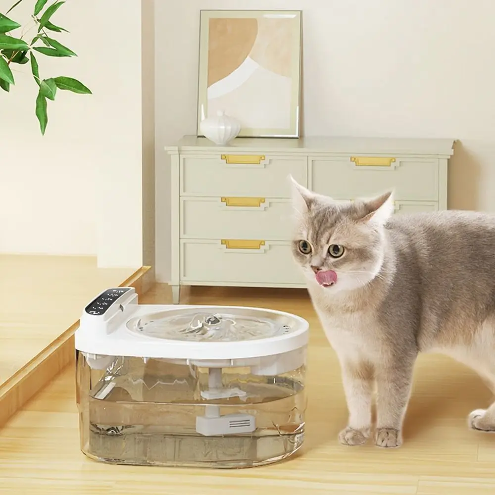 3L Wireless Cat Water Fountain Stainless Steel Tray Large Capacity Pet Water Dispenser Rechargeable Motion Sensor
3L Wireless Cat Water Fountain Stainless Steel Tray Large Capacity Pet Water Dispenser Rechargeable Motion Sensor