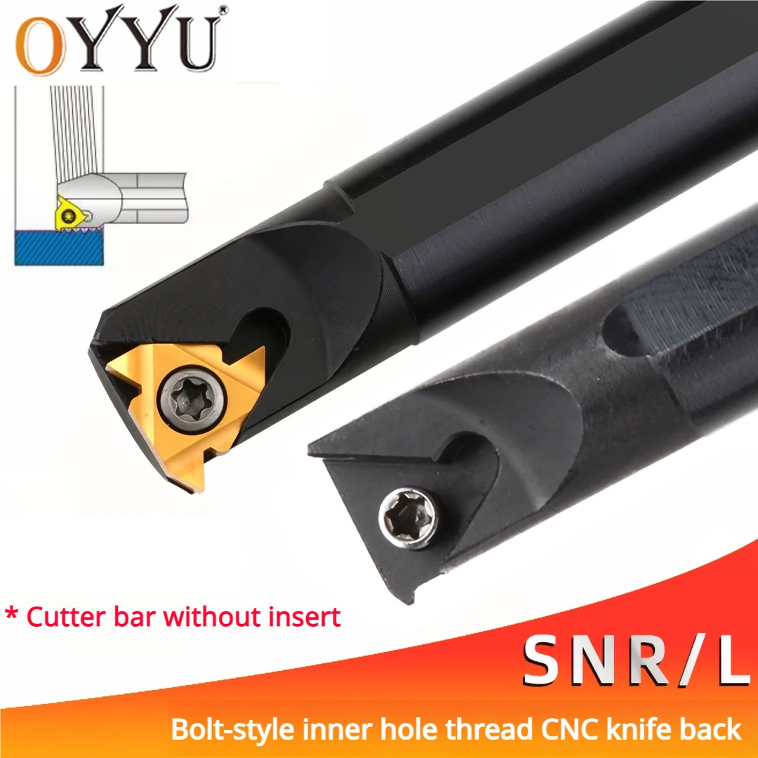 OYYU Threading Internal Tools Holder CNC Boring Bar SNR SNL SNR0008K08 SNR0010K11 SNR0012M11 SNR0013M16 SNR0016Q16 SNR0020R16
OYYU Threading Internal Tools Holder CNC Boring Bar SNR SNL SNR0008K08 SNR0010K11 SNR0012M11 SNR0013M16 SNR0016Q16 SNR0020R16