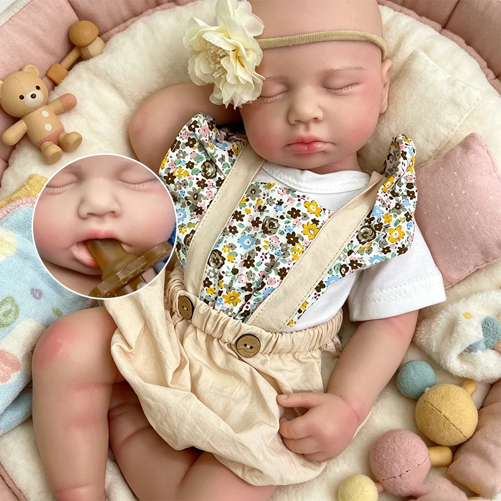 Realistic Features 20Inch Can Open Mouth Loulou Full Solid Lifelike Silicone Reborn Baby Waterproof Artist’s Prop for Hobbyists
Realistic Features 20Inch Can Open Mouth Loulou Full Solid Lifelike Silicone Reborn Baby Waterproof Artist’s Prop for Hobbyists