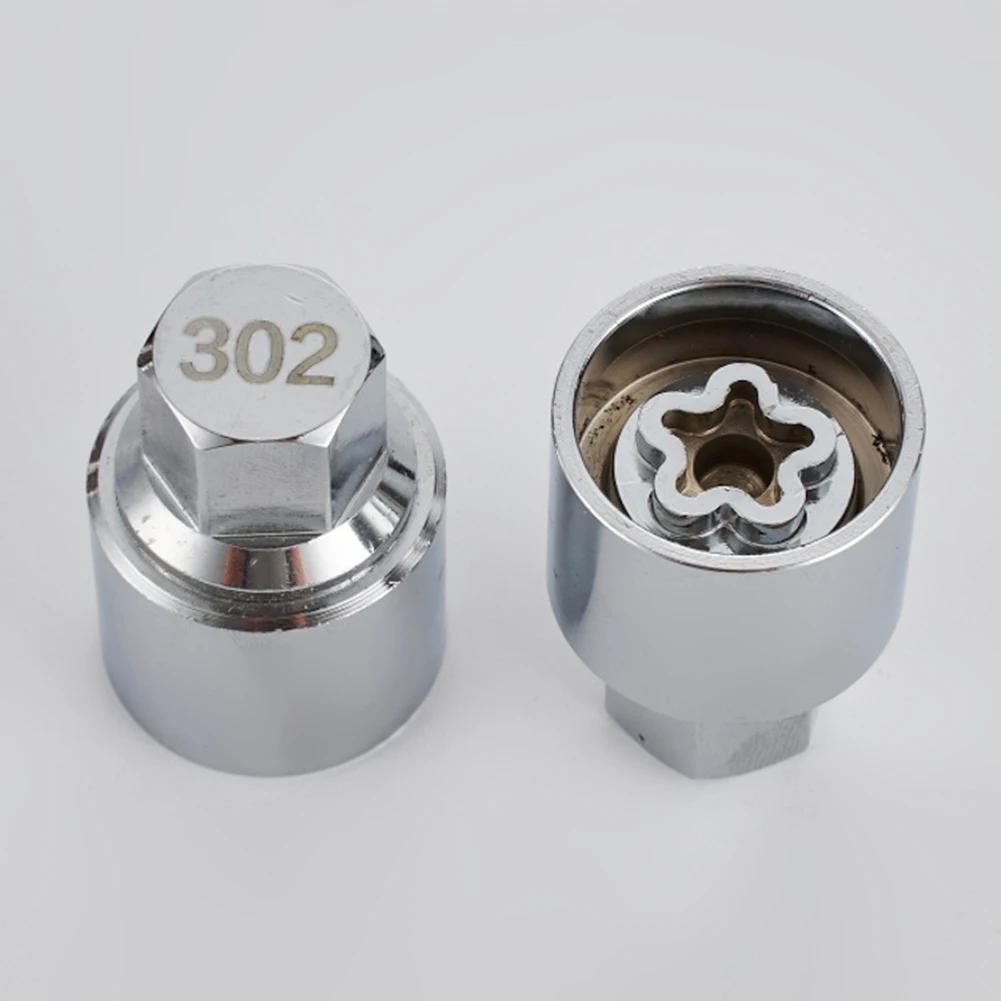 1pc FOR MERCEDES LOCKING WHEEL BOLT / WHEEL NUT KEY REMOVER NUMBER 302-310 High-Quality Steel Silver Car Repair Tool
1pc FOR MERCEDES LOCKING WHEEL BOLT / WHEEL NUT KEY REMOVER NUMBER 302-310 High-Quality Steel Silver Car Repair Tool