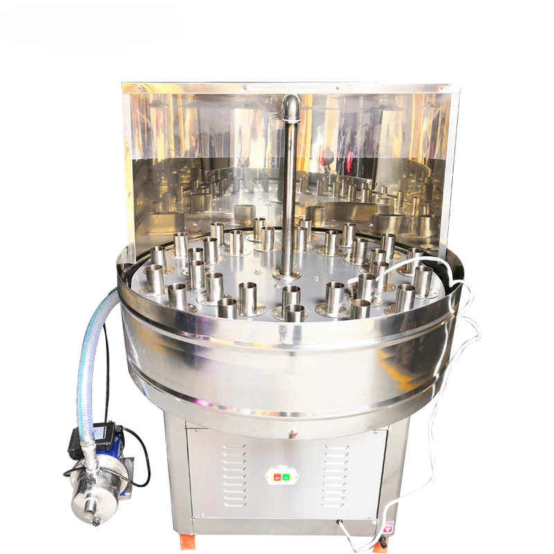High-efficiency Glass Bottle Washing Machine / 32 Heads Glass Wine Bottle Cleaner / Beer Bottle Cleaning Machine
High-efficiency Glass Bottle Washing Machine / 32 Heads Glass Wine Bottle Cleaner / Beer Bottle Cleaning Machine