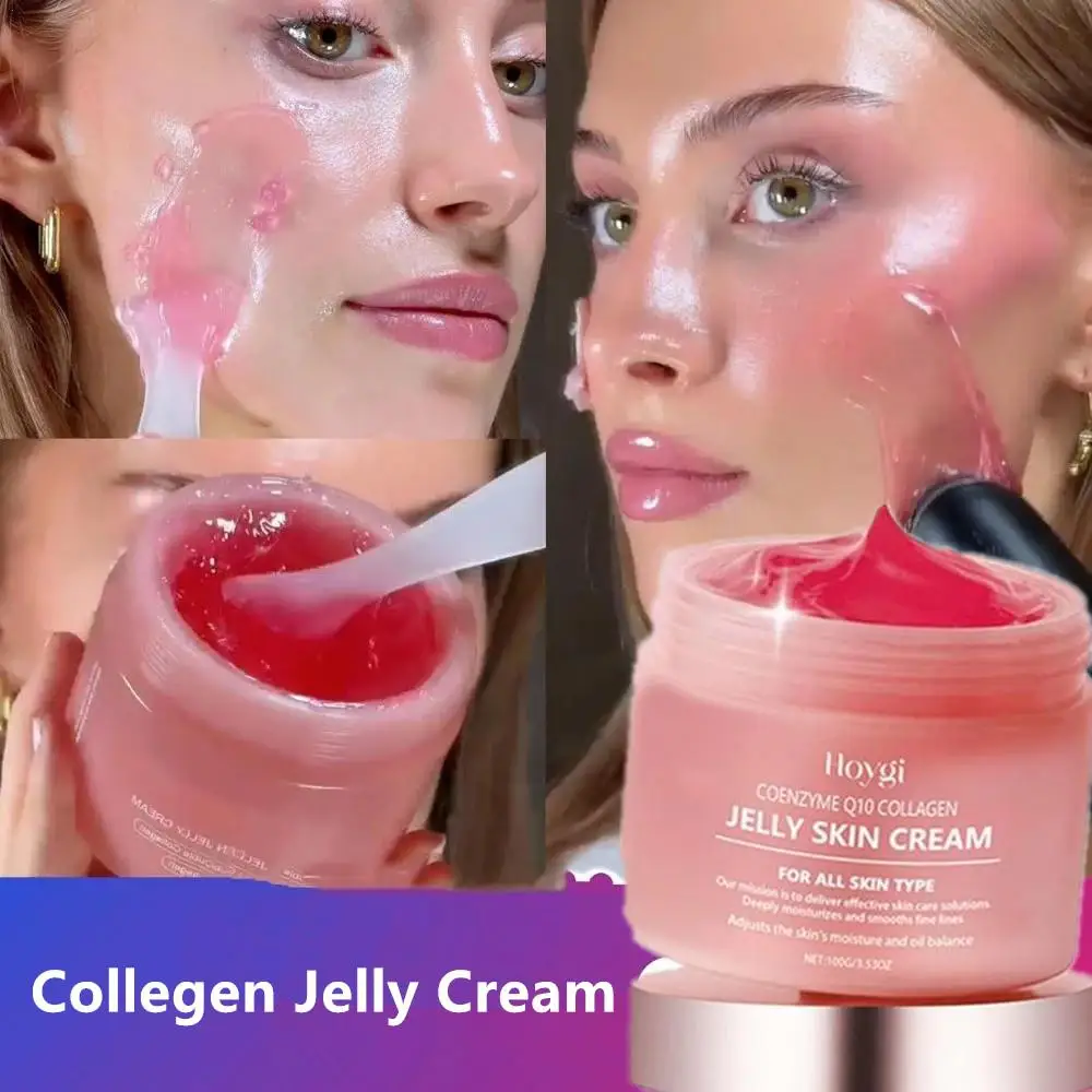 100g Collegen Jelly Cream Deeply Hydrates Firm Glowing Reduce Sagging & Wrinkle Glowing Boosts Skin Korean Skin Care Face Mask
100g Collegen Jelly Cream Deeply Hydrates Firm Glowing Reduce Sagging & Wrinkle Glowing Boosts Skin Korean Skin Care Face Mask