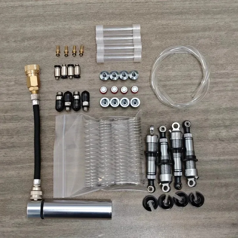 Pro Level Upgrade Real Nitrogen Shock Absorber for KM 1/8 RAM1500 TANK300 Raptor F150 RC Crawler Professional Shock Absorbers
Pro Level Upgrade Real Nitrogen Shock Absorber for KM 1/8 RAM1500 TANK300 Raptor F150 RC Crawler Professional Shock Absorbers