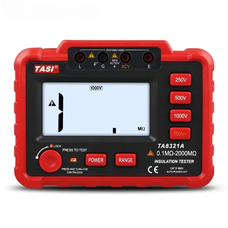 HOT Megameter Digital 500V High Voltage Electronic Shake Meter Electrical High Resistance Meter 2500V Insulation Resistance Test
HOT Megameter Digital 500V High Voltage Electronic Shake Meter Electrical High Resistance Meter 2500V Insulation Resistance Test