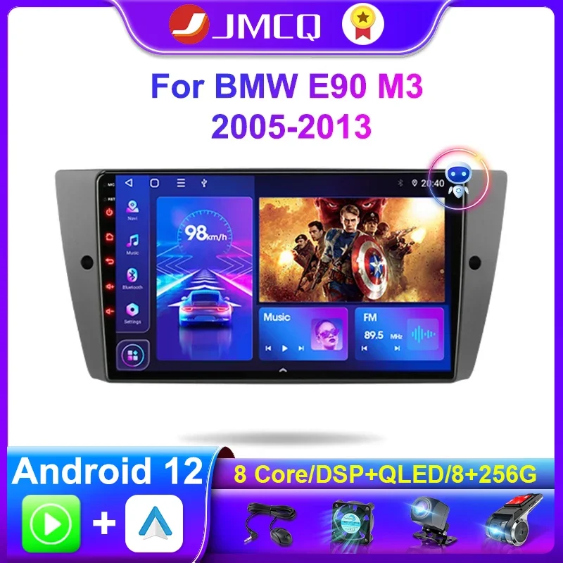 JMCQ 2 Din Android 11 Car Radio Multimedia Video Player For BMW E90 M3 2005-2013 Navigation GPS Carplay 4G+WIFI RDS Head Unit
JMCQ 2 Din Android 11 Car Radio Multimedia Video Player For BMW E90 M3 2005-2013 Navigation GPS Carplay 4G+WIFI RDS Head Unit