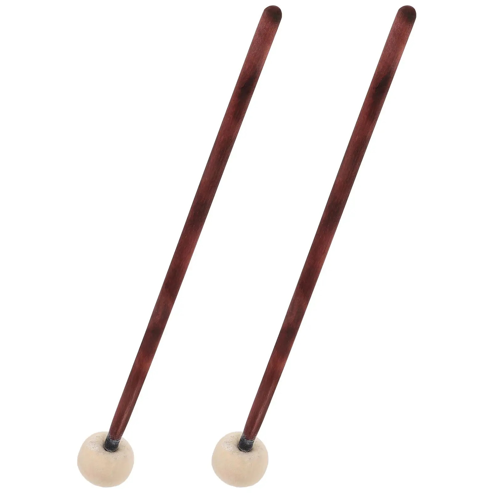 2 Pcs Wooden Adult Drumsticks Handle Large Felt Mallets Professional Percussion Bass Drum Sticks Adult Practice
2 Pcs Wooden Adult Drumsticks Handle Large Felt Mallets Professional Percussion Bass Drum Sticks Adult Practice