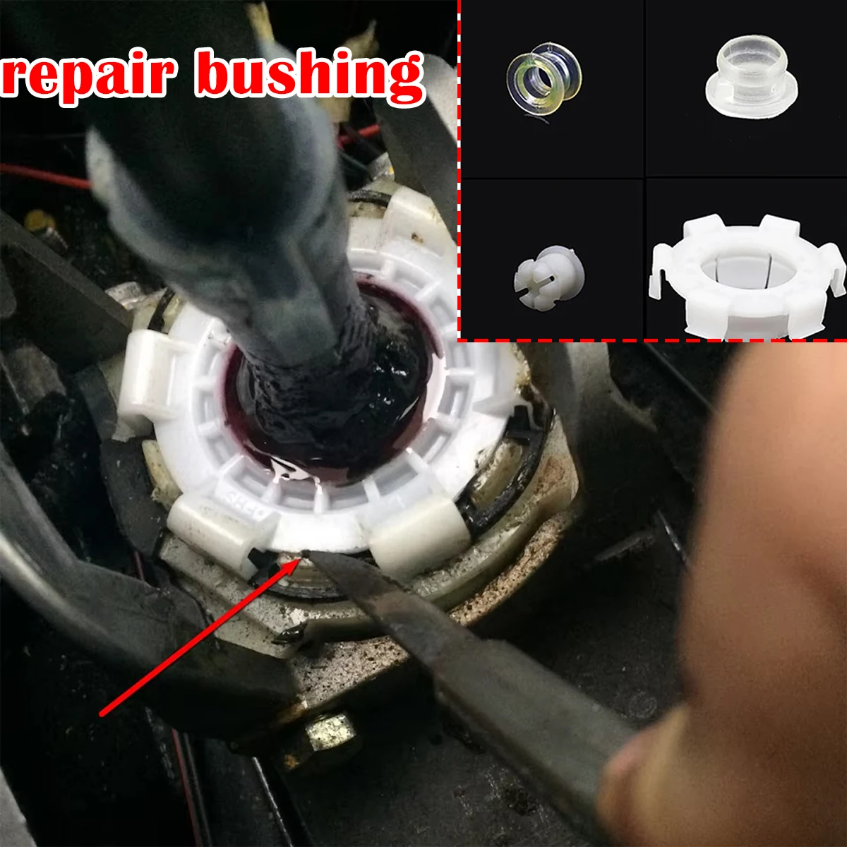 Manual Gear Shift Lever Cable Bushing Repair Kit For VW Golf MK4 Bora 1J2 Gearbox Selector End Linkage Rubber Sleeve Repair Kit
Manual Gear Shift Lever Cable Bushing Repair Kit For VW Golf MK4 Bora 1J2 Gearbox Selector End Linkage Rubber Sleeve Repair Kit
