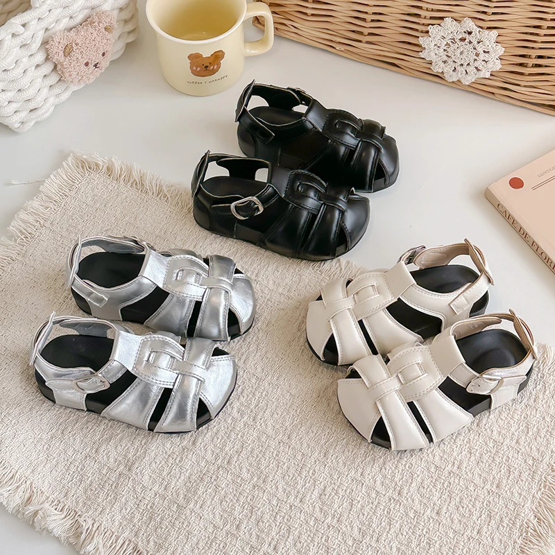 Toddler Girls Toes Capped Leather Sandals 2026 New Summer Kids Fisherman Shoes Non-slip Simple Classic Party Wedding Dress Up
Toddler Girls Toes Capped Leather Sandals 2026 New Summer Kids Fisherman Shoes Non-slip Simple Classic Party Wedding Dress Up