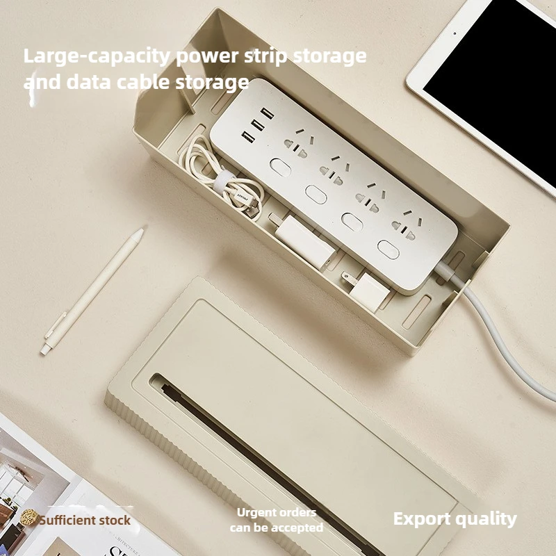 Cable Storage Box Desktop Charging Data Cable Storage Device Plug Socket Cable Management Device Black White Storage Organizer
Cable Storage Box Desktop Charging Data Cable Storage Device Plug Socket Cable Management Device Black White Storage Organizer
