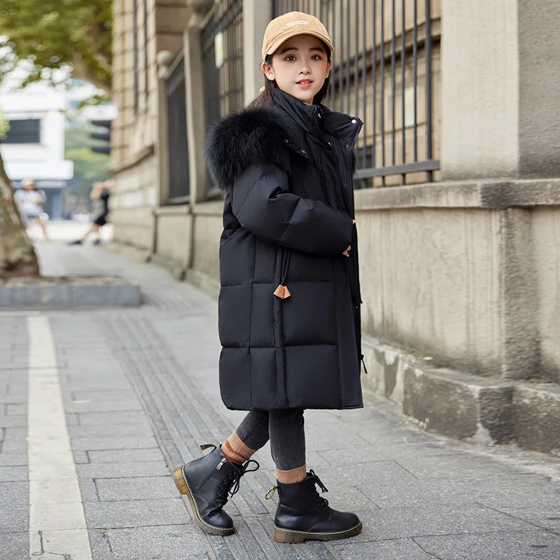 RAISE Winter Children Down Jacket For Girl Faux Fur Hooded Teen Girl Puffer Jacket Kid Girl Parka Coat 5-12Y Teen Girl Outerwear 
RAISE Winter Children Down Jacket For Girl Faux Fur Hooded Teen Girl Puffer Jacket Kid Girl Parka Coat 5-12Y Teen Girl Outerwear