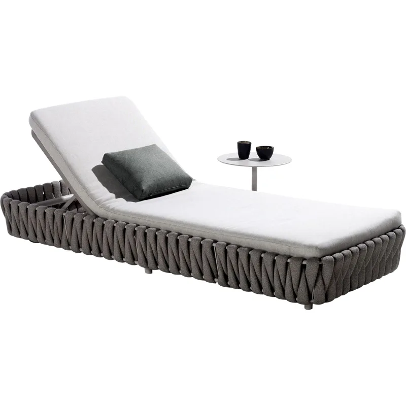 Outdoor Leisure Bed Beach Waterproof Sunscreen Villa Outdoor Pool Deck Bed Balcony Courtyard Terrace Leisure Deck Chair
Outdoor Leisure Bed Beach Waterproof Sunscreen Villa Outdoor Pool Deck Bed Balcony Courtyard Terrace Leisure Deck Chair