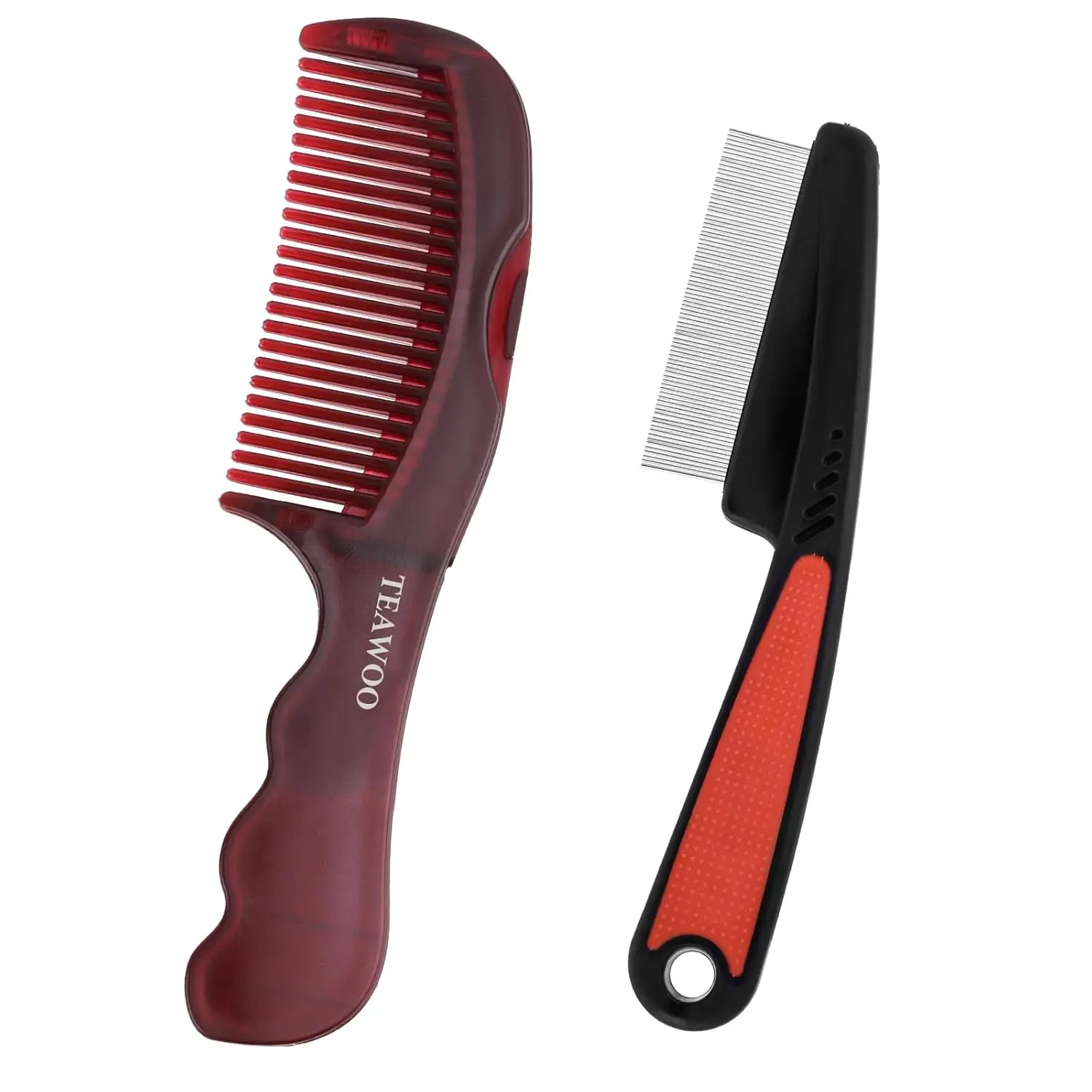 Anti Dandruff Comb & Fine Tooth Comb Set for Scalp Massage and Dandruff Removal
Anti Dandruff Comb & Fine Tooth Comb Set for Scalp Massage and Dandruff Removal