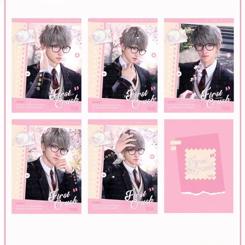 Набор из 5 ломо-карточек серии «Первая любовь» с Ксавьером, Рафаэлем, Сайлусом, Калебом, Зейном — коллекционный сувенир для фанатов.
Набор из 5 ломо-карточек серии «Первая любовь» с Ксавьером, Рафаэлем, Сайлусом, Калебом, Зейном — коллекционный сувенир для фанатов.