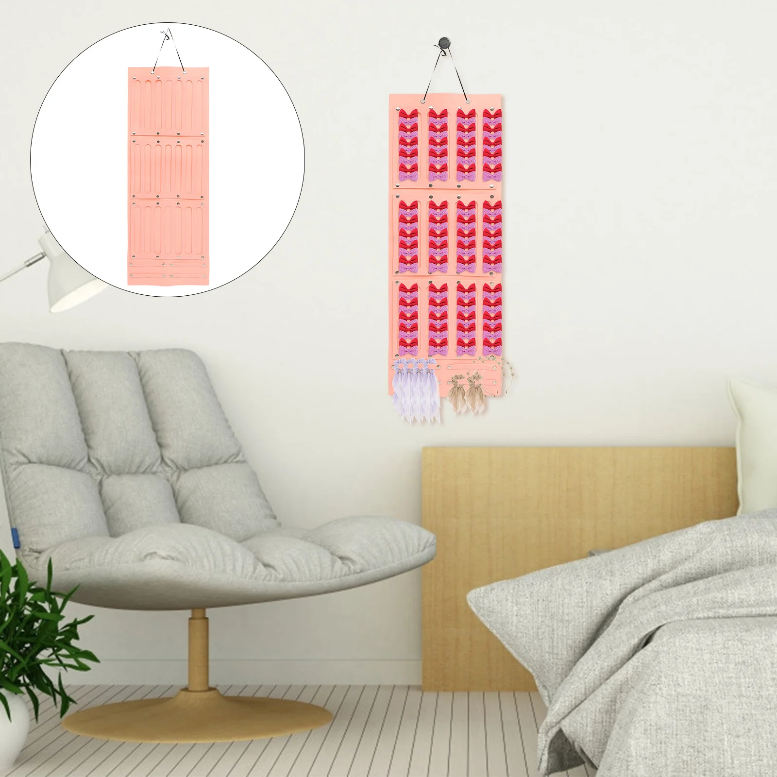 Hair Clip Holder Organizer Woven Wall Hanging Pouch For Kids Headband Storage Bows Display Bag Accessories Sundries Holder
Hair Clip Holder Organizer Woven Wall Hanging Pouch For Kids Headband Storage Bows Display Bag Accessories Sundries Holder