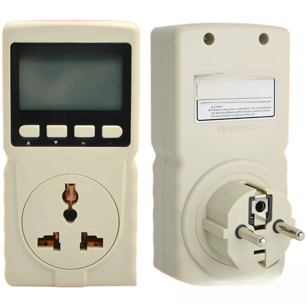 GM86 Power Monitoring Outlet for Residential Use with Real-Time Voltage Current Power Factor Frequency and Energy Usage Readings
GM86 Power Monitoring Outlet for Residential Use with Real-Time Voltage Current Power Factor Frequency and Energy Usage Readings