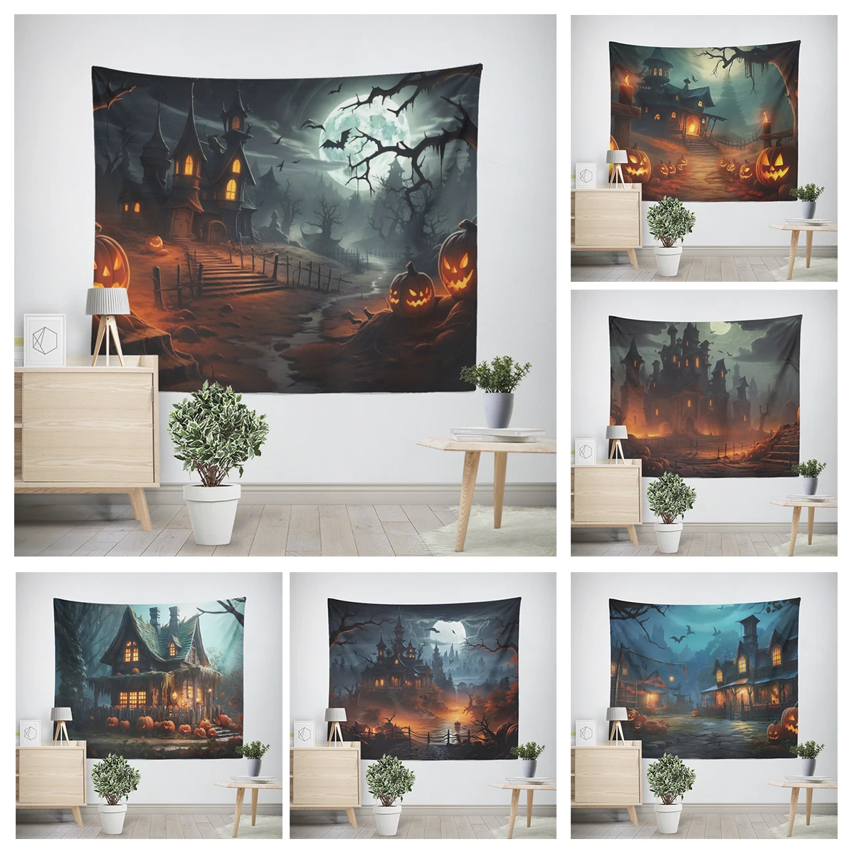 Home decorations modern room decor items wall tapestry aesthetic bedroom wall art large fabric tapestrys Halloween Autumn funny
Home decorations modern room decor items wall tapestry aesthetic bedroom wall art large fabric tapestrys Halloween Autumn funny