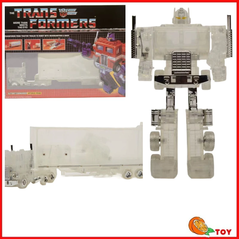 In Stock Transformers Toys US Version G1 84-86 KO Optimus Prime Transparent Color Model Robot Collection Action Figure Toy Gift
In Stock Transformers Toys US Version G1 84-86 KO Optimus Prime Transparent Color Model Robot Collection Action Figure Toy Gift