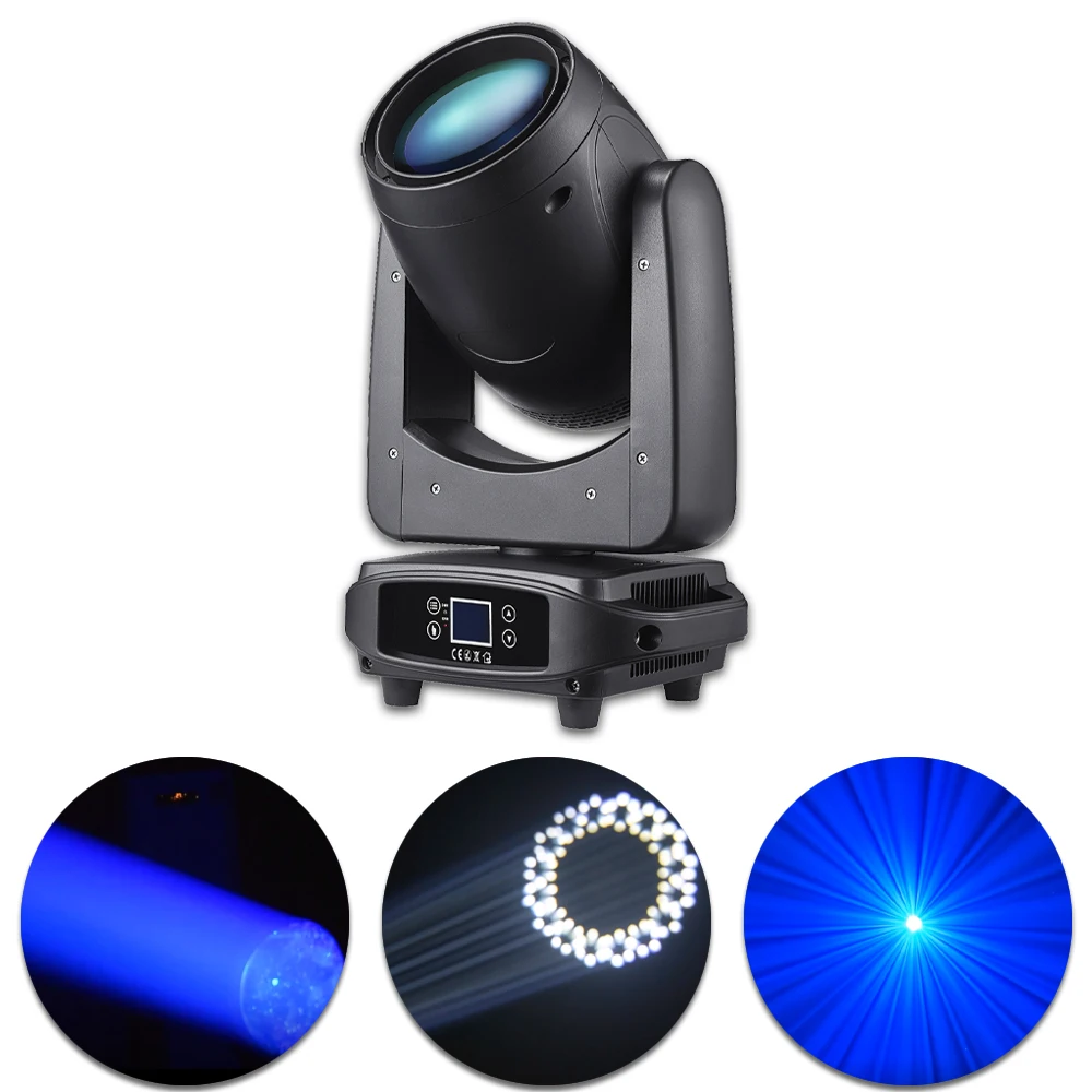 200W LED Beam Moving Head Light 22 DMX Channels 1-25Hz Strobe 16 Prism RGB Effect for DJ Party Wedding Event Club Stage Lighting
200W LED Beam Moving Head Light 22 DMX Channels 1-25Hz Strobe 16 Prism RGB Effect for DJ Party Wedding Event Club Stage Lighting