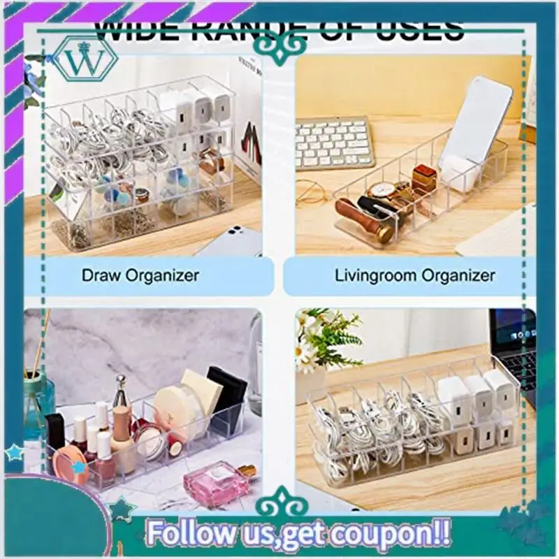 4 Pcs Cord Storage Organizer Box Electronics Cable Organizer Box With 40 Wire Ties
4 Pcs Cord Storage Organizer Box Electronics Cable Organizer Box With 40 Wire Ties