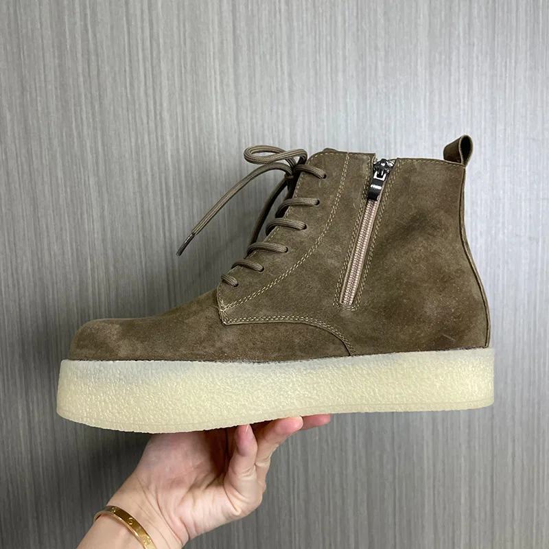 Новая альпинистская платформа в британском стиле, увеличивающая удобные повседневные модные универсальные ботинки для инструментов
Новая альпинистская платформа в британском стиле, увеличивающая удобные повседневные модные универсальные ботинки для инструментов