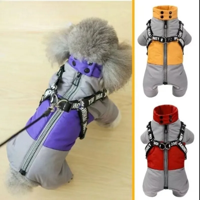 Thickened and Warm Dog Clothing for Four-legged Teddy, Bichon Frise, Pomeranian, Schnauzer, Corgi and French Bulldog Pets
Thickened and Warm Dog Clothing for Four-legged Teddy, Bichon Frise, Pomeranian, Schnauzer, Corgi and French Bulldog Pets