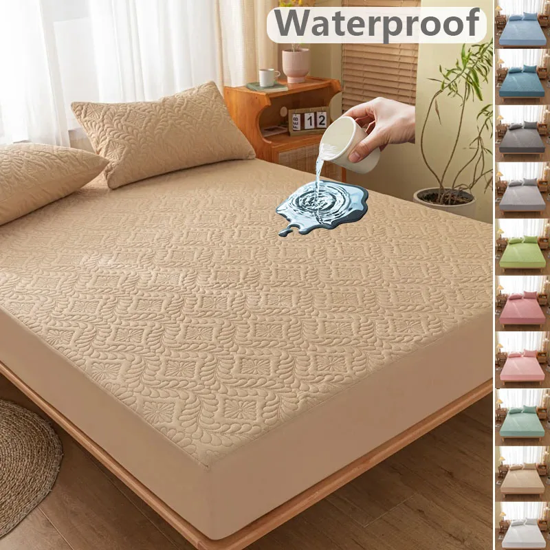 Thick Anti Slip Cotton Bed Cover Waterproof and Stain Resistant All Inclusive Mattress Protective Cover with Pillowcase Included
Thick Anti Slip Cotton Bed Cover Waterproof and Stain Resistant All Inclusive Mattress Protective Cover with Pillowcase Included