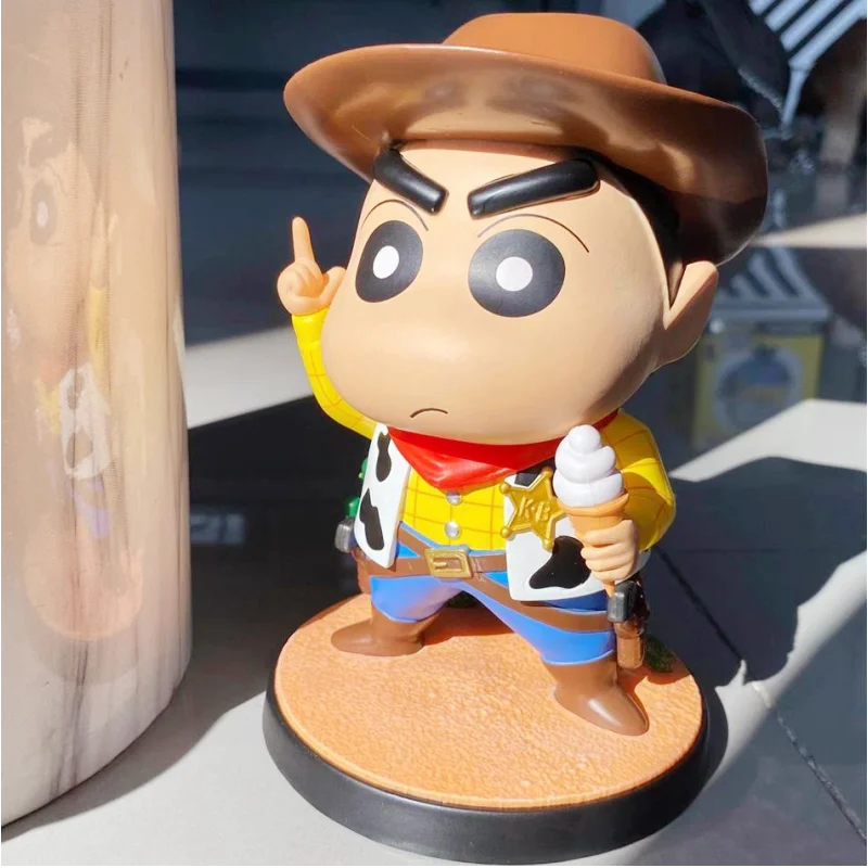 Buzz Lightyear 16cm Crayon Shin-Chan 1:1 Trendy Toy Blind Box Figurine Series Birthday Gift Ornament Suring Toy
Buzz Lightyear 16cm Crayon Shin-Chan 1:1 Trendy Toy Blind Box Figurine Series Birthday Gift Ornament Suring Toy