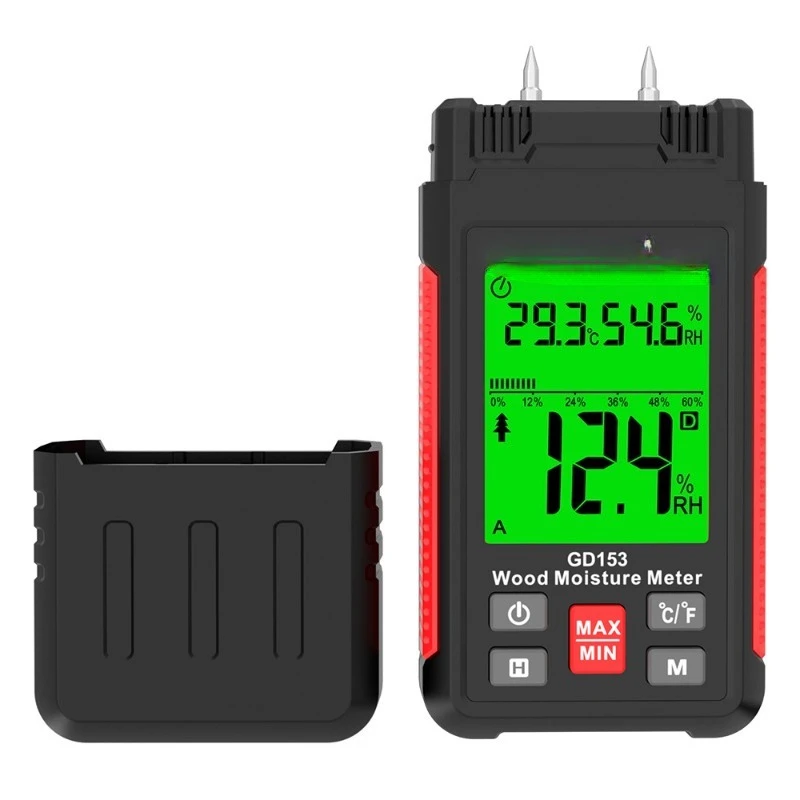 Wood Moisture Detector Portable Wood Paper Wood Board Moisture Detection Moisture Meter
Wood Moisture Detector Portable Wood Paper Wood Board Moisture Detection Moisture Meter