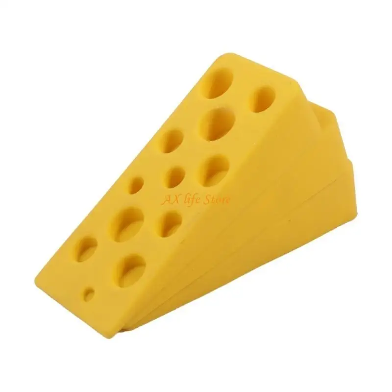 J2HA 3Pieces Creative Silicone Cheese Door Stop Bottom Door Open for Classroom Office Home Door Stop Door
J2HA 3Pieces Creative Silicone Cheese Door Stop Bottom Door Open for Classroom Office Home Door Stop Door