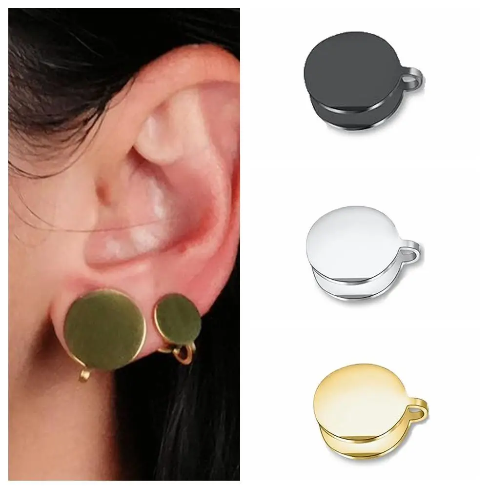 Stainless Steel Pressure Earrings Black Color Non-pierced Keloid Pressure Earrings Gold Color Creative Cartilage Ear Cuff
Stainless Steel Pressure Earrings Black Color Non-pierced Keloid Pressure Earrings Gold Color Creative Cartilage Ear Cuff