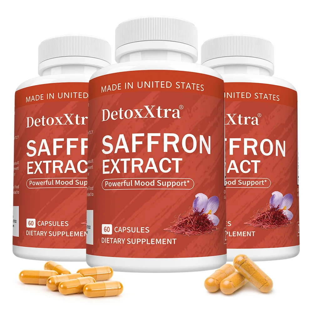Pure Saffron Extract Capsules, Mood, Focus, Brain, Eye Vision, Energy & Cognitive Health Support, Relieve Joint, Muscle Fatigue
Pure Saffron Extract Capsules, Mood, Focus, Brain, Eye Vision, Energy & Cognitive Health Support, Relieve Joint, Muscle Fatigue