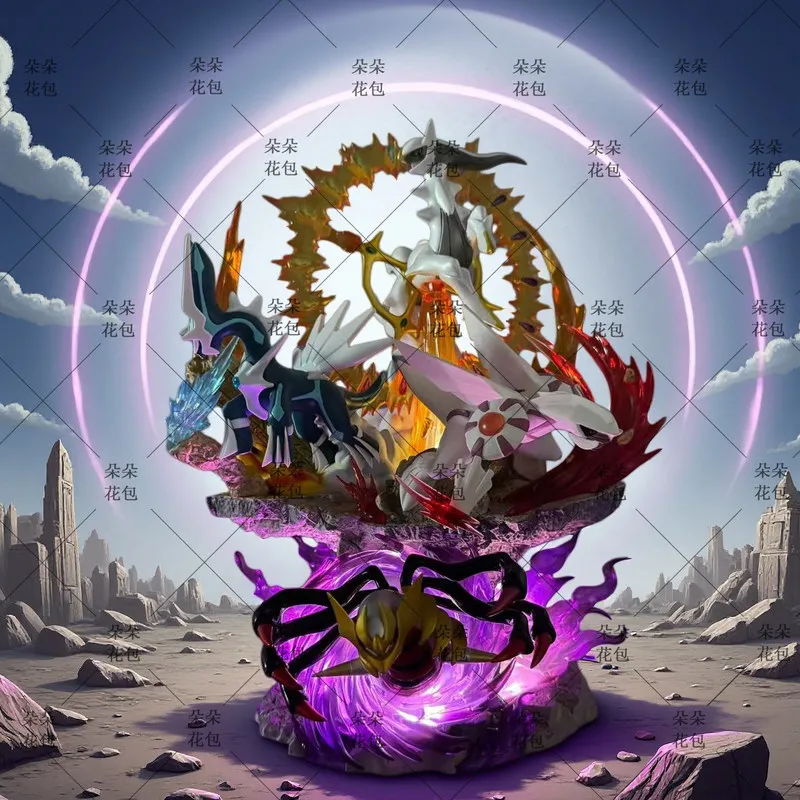 BKM Pokemon Anime Gk Figure Light Up Decorative Model Arceus Dialga Palkia Giratina Collectible Ornament Gift For Anime Fans
BKM Pokemon Anime Gk Figure Light Up Decorative Model Arceus Dialga Palkia Giratina Collectible Ornament Gift For Anime Fans