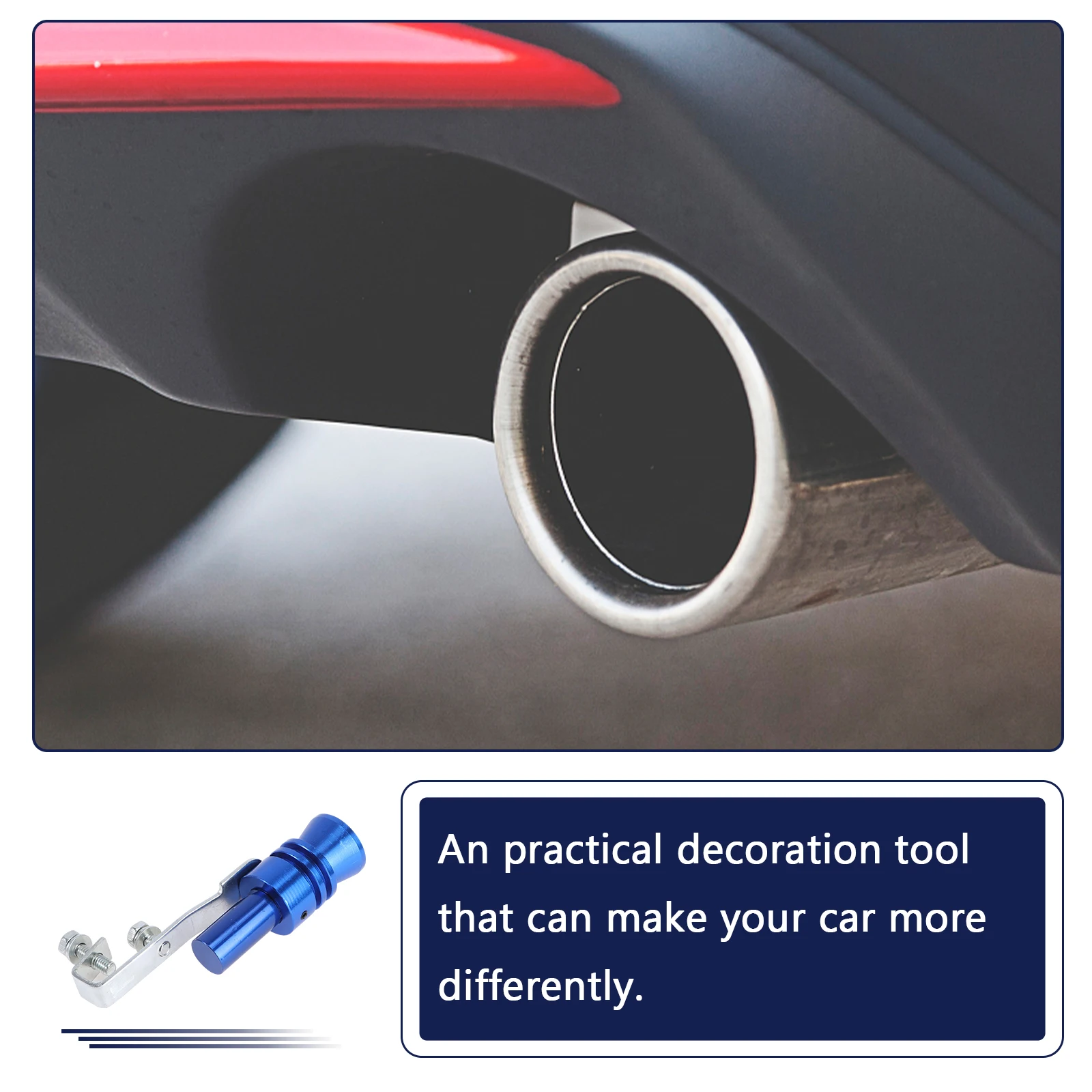 2 PCS Car Modification Whistle Sound Simulator Roar Maker Tailpipe Exhaust
2 PCS Car Modification Whistle Sound Simulator Roar Maker Tailpipe Exhaust
