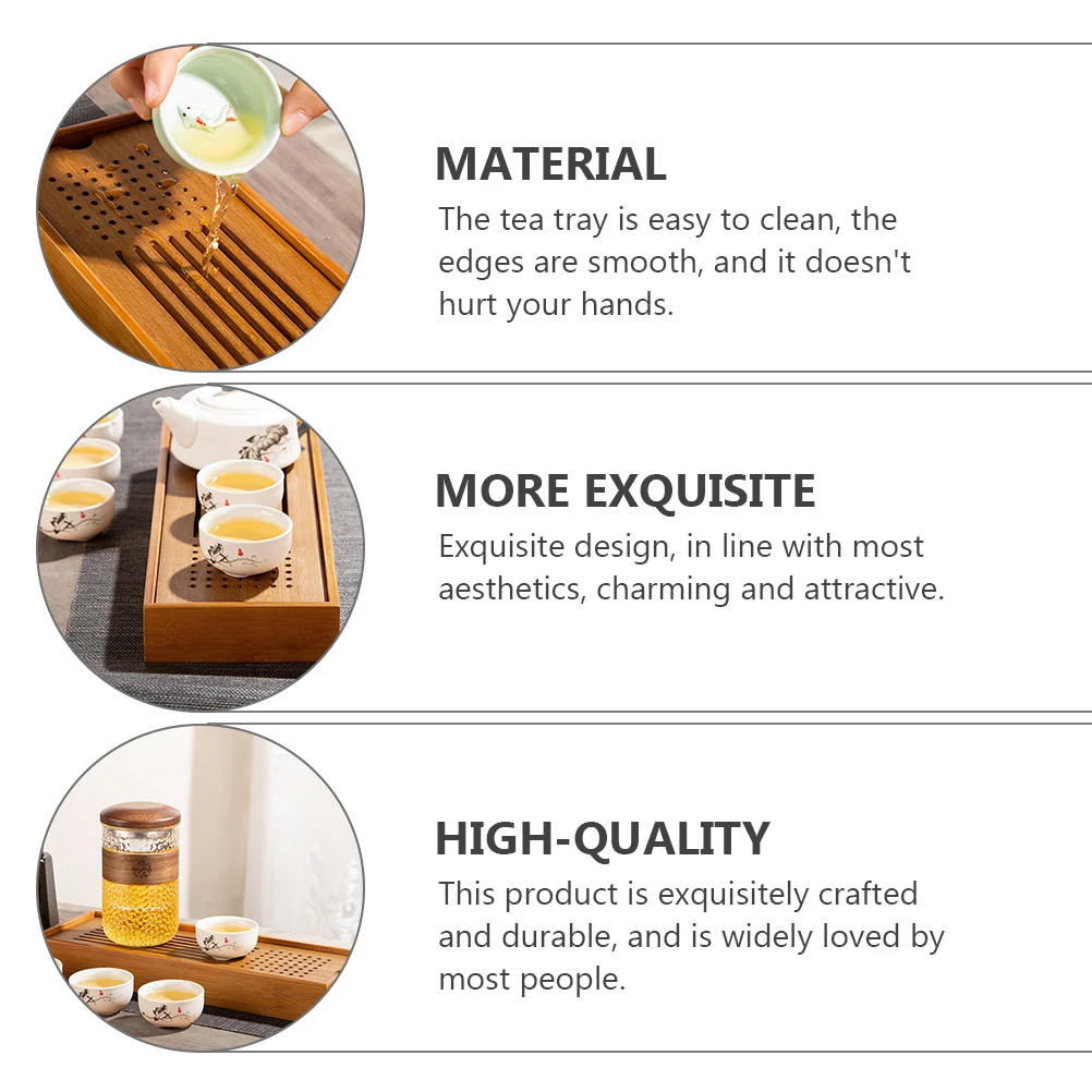 Bamboo Tea Tray Japanese Style Desktop Drainage Brown Japanese-style Cup Trays Teacup
Bamboo Tea Tray Japanese Style Desktop Drainage Brown Japanese-style Cup Trays Teacup