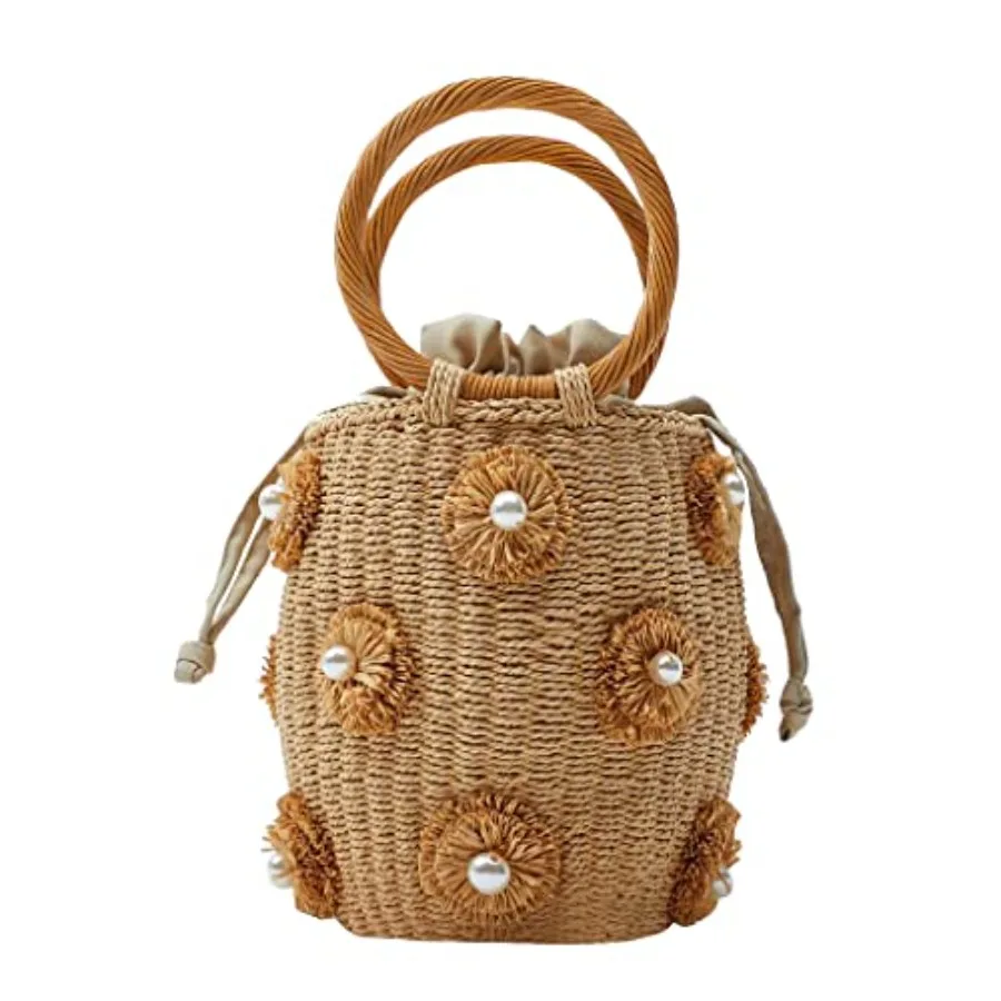 Perls Rttn Tote Bg Summer Bech Drwstring Strw Bucet Bg Dimonds Woven Hndbg
Perls Rttn Tote Bg Summer Bech Drwstring Strw Bucet Bg Dimonds Woven Hndbg