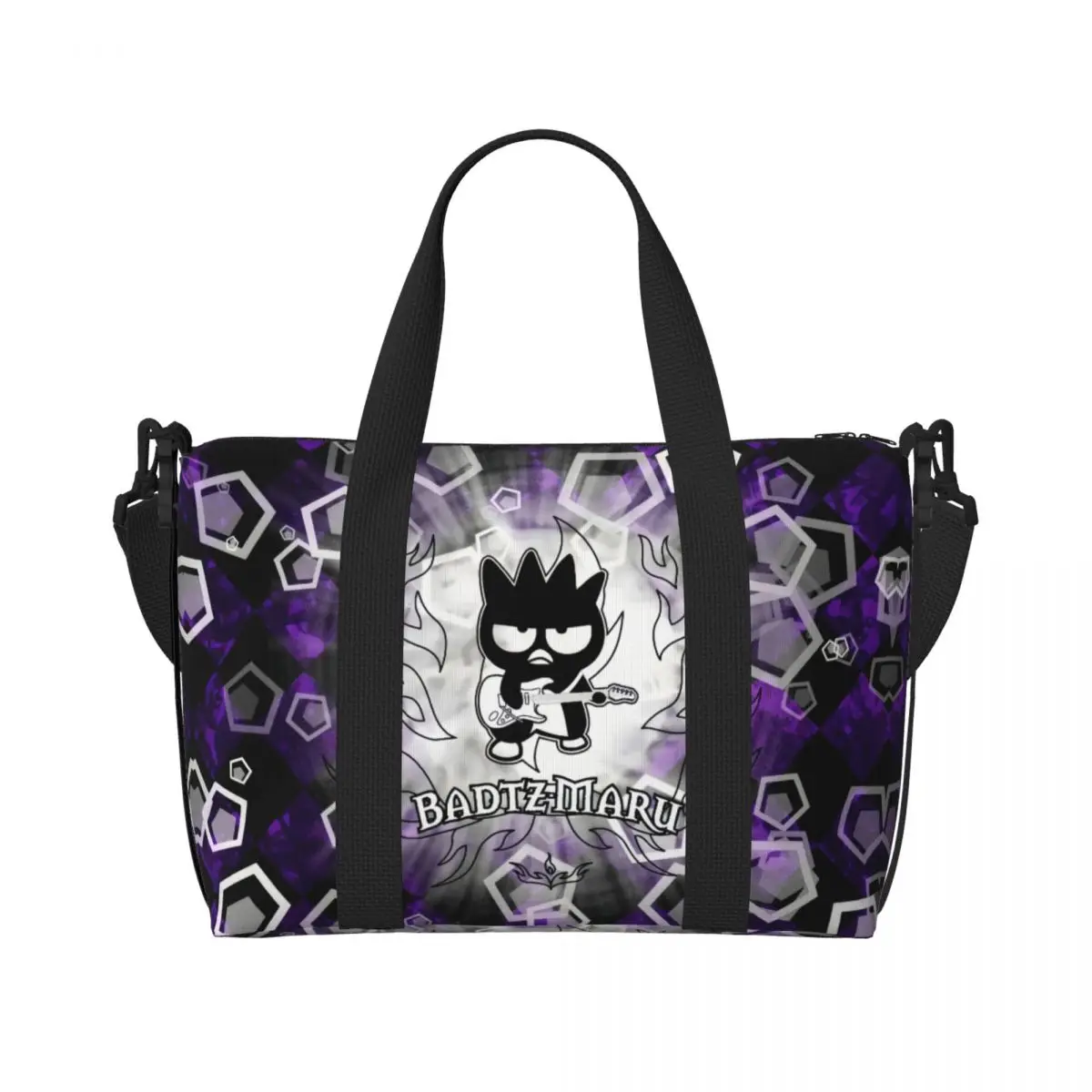Custom BAD Badtz-Maru Sanrio Cartoon XO Child Grocery Shopping Tote Bag Women Big Capacity Beach Gym Travel Bags
Custom BAD Badtz-Maru Sanrio Cartoon XO Child Grocery Shopping Tote Bag Women Big Capacity Beach Gym Travel Bags