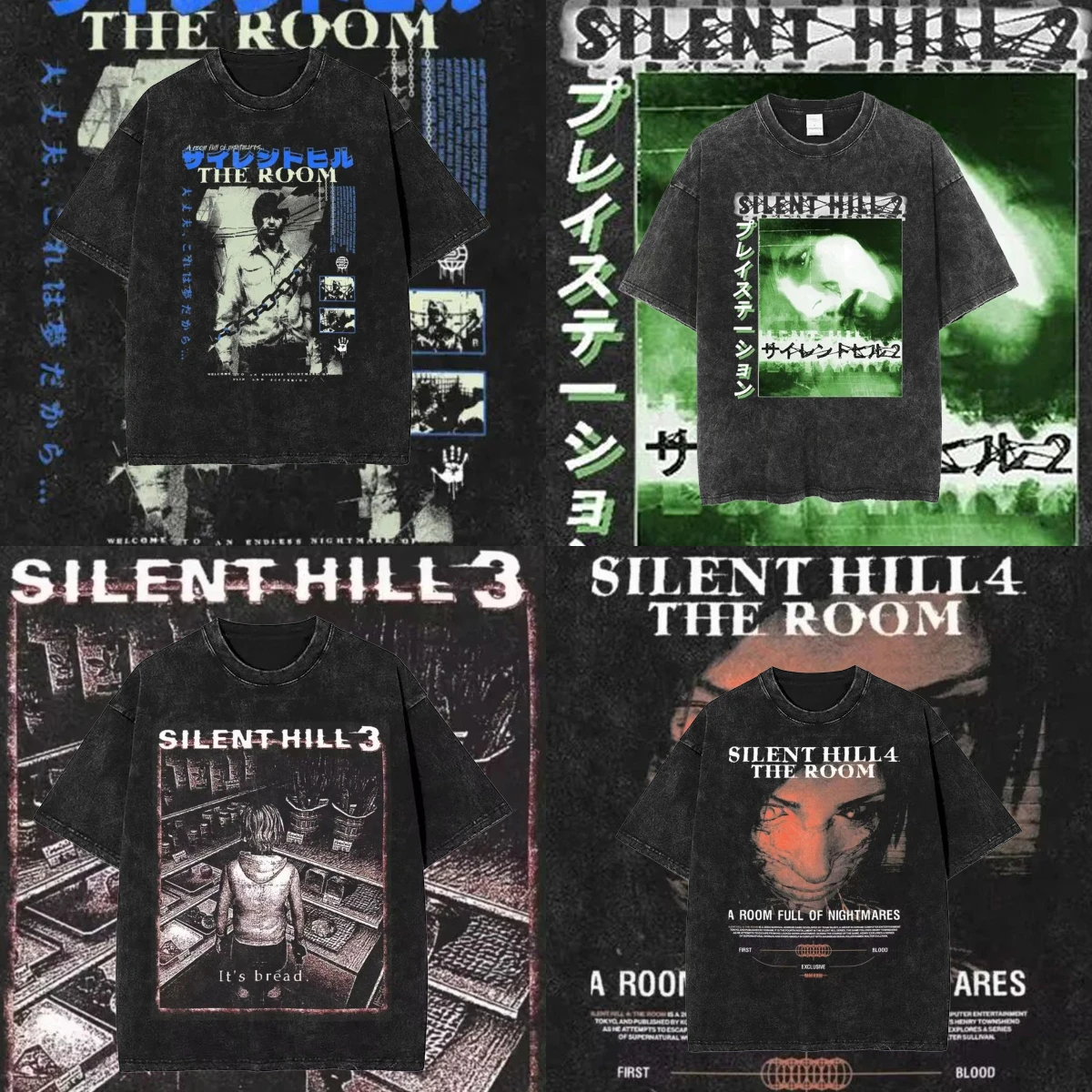 Промытая футболка Классическая игра Silent Hill 3 SH2 TEE Уличная одежда Хип-хоп Модные футболки Топ Мужчины Женщины 100% хлопок Oversize с принтом
Промытая футболка Классическая игра Silent Hill 3 SH2 TEE Уличная одежда Хип-хоп Модные футболки Топ Мужчины Женщины 100% хлопок Oversize с принтом