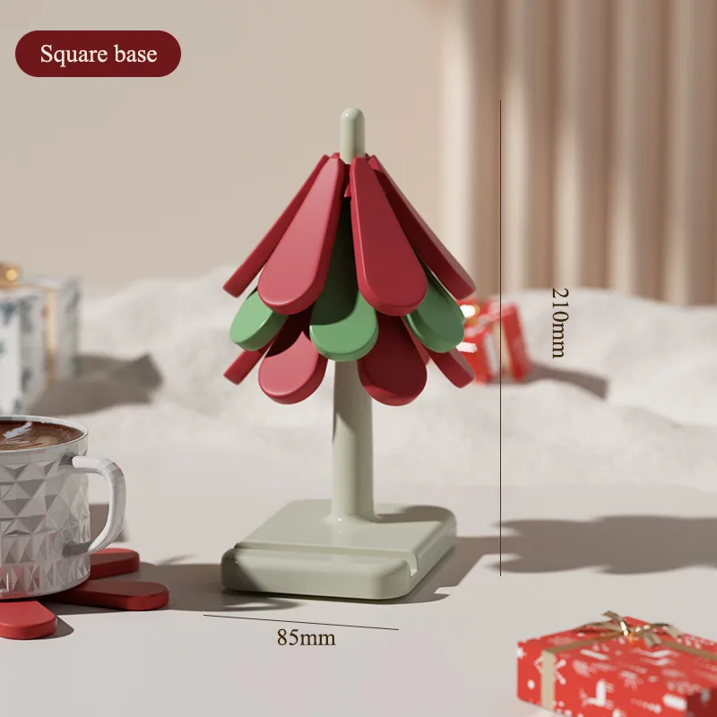 Self-designed Christmas Tree High Temperature Table Mat Household Tea Cup Mat Anti-perm Mat Foldable Heat Insulation Mat Pot
Self-designed Christmas Tree High Temperature Table Mat Household Tea Cup Mat Anti-perm Mat Foldable Heat Insulation Mat Pot