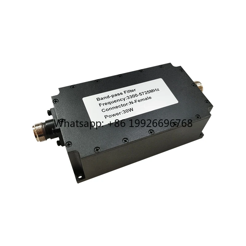 RF BandPass Filter Passband Filter 3300-5725MHz Small Size and Cutting-Edge Quality
RF BandPass Filter Passband Filter 3300-5725MHz Small Size and Cutting-Edge Quality