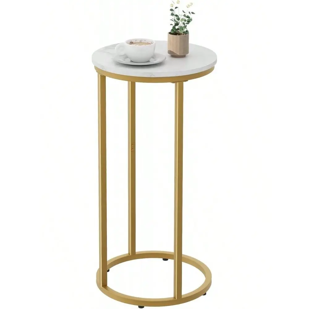 Shaped End Table, Couch Side Tables For Living Room, Round Sofa End Table With Metal Frame, Small Wooden Snack Table For Bedroo
Shaped End Table, Couch Side Tables For Living Room, Round Sofa End Table With Metal Frame, Small Wooden Snack Table For Bedroo