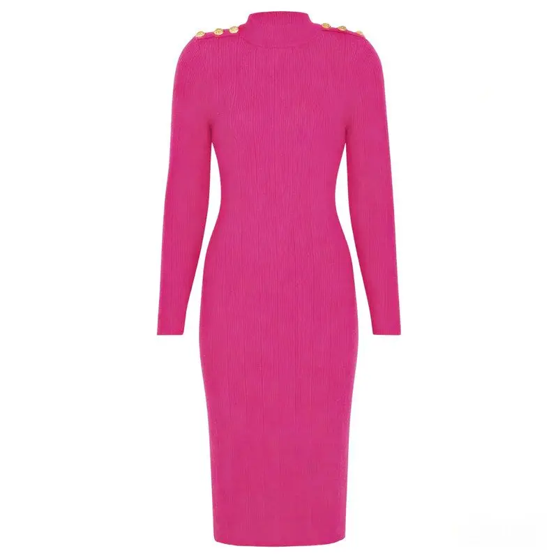 Elegant High Quality Fashionable Shoulder Button Slimming Comfortable Comfortable Midi Dress Ladylike mid Waist Long Sleeve
Elegant High Quality Fashionable Shoulder Button Slimming Comfortable Comfortable Midi Dress Ladylike mid Waist Long Sleeve