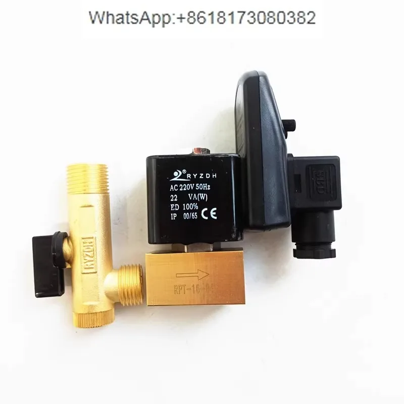 RPT-16B RPT-16A Universal Pressure Air Pressure Electronic Automatic Timing Drainage and Blowdown Electromagnetic Valve
RPT-16B RPT-16A Universal Pressure Air Pressure Electronic Automatic Timing Drainage and Blowdown Electromagnetic Valve