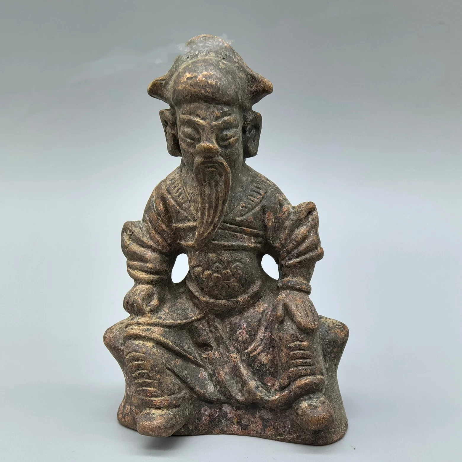 Antique Chinese Bronze Buddha Statue Handcrafted Religious Artifact Collectible
Antique Chinese Bronze Buddha Statue Handcrafted Religious Artifact Collectible